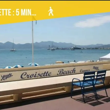 Appartement Perle Rare Centre Croisette 1mn La 5mn Palais 4p Cannes